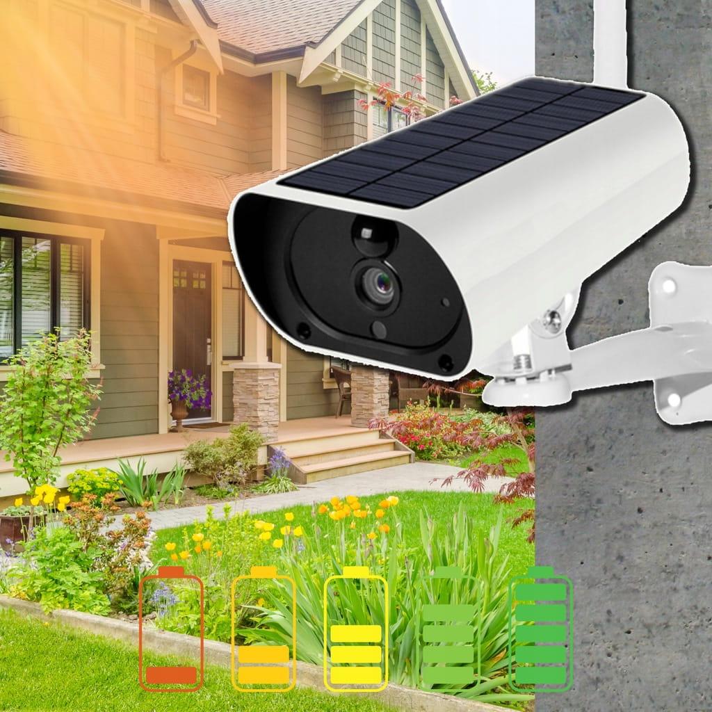KAMERA SOLARNA ZEWNĘTRZNA 2MP WIFI Powiadomienia IP65