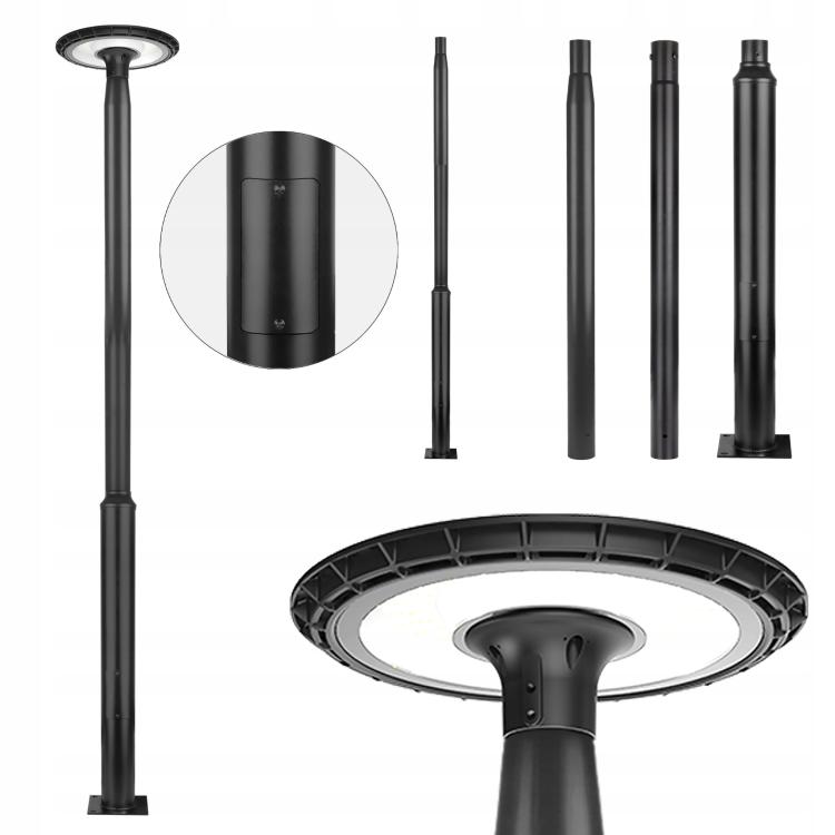 Slup-oswietleniowy-latarnia-3m-Lampa-uliczna-ogrodowa-parkowa-UFO-120W-IP44.jpeg