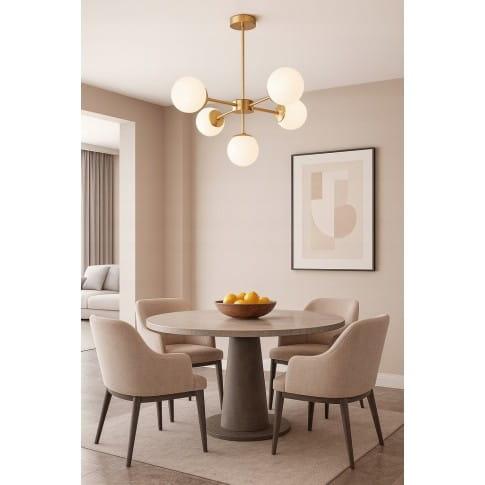 Lampa-wiszaca-sufitowa-zlota-zyrandol-biale-kule-5xe27-IP20-1.jpg