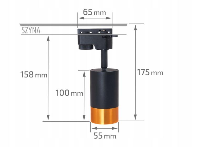 lampa-reflektor-szynowa-LED-GU10-czarna-złota-1.jpg