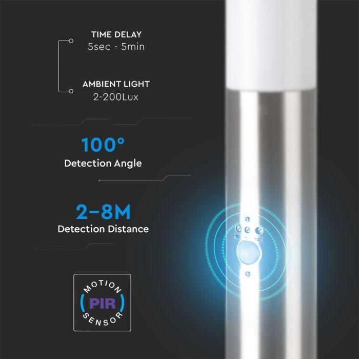 Lampa-ogrodowa-stojąca-60cm-2-gniazda-230V-czujnik-ruchu-zmierzchu-Inox-Srebrna-IP44-4.jpg