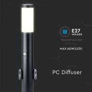 Lampa-ogrodowa-stojąca-60cm-2-gniazda-230V-czujnik-ruchu-zmierzchu-Inox-Czarna-IP44-4.jpg