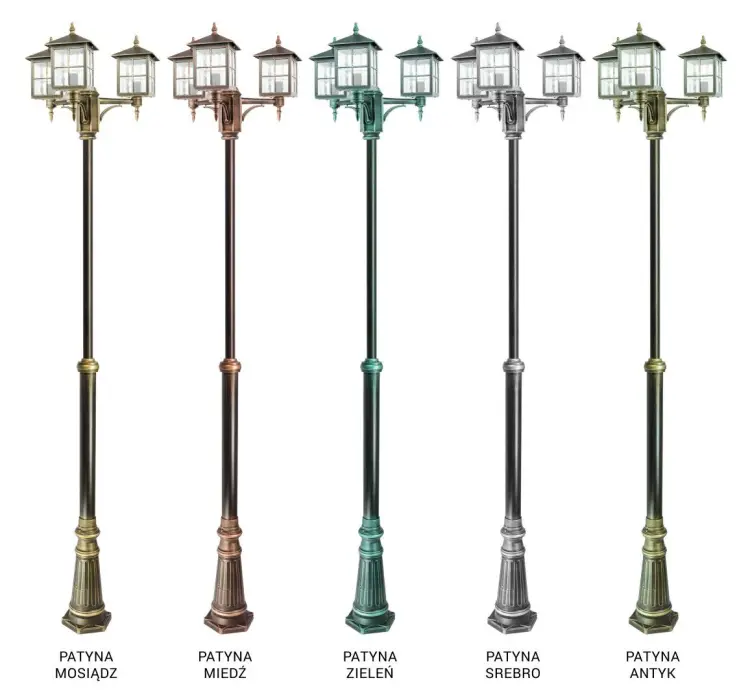 Latarnia-lampa-parkowa-Retro-Wenecja-2,8m-zarowka-E27-Czarna-IP43-5.jpg