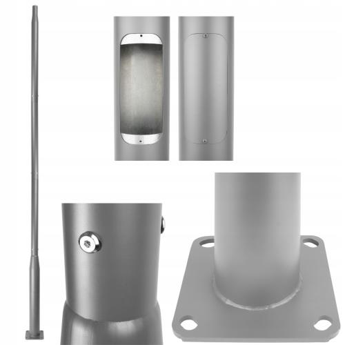 Slup-Oswietleniowy-60mm-20x20-cm-drogowy-maszt-4M-LAMPA-ULICZNA-REWIZJA-400-cm-Szary-1.jpg
