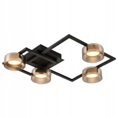 Lampa-Sufitowa-LED-Oprawa-Zyrandol-Szklana-61cm-4xGX53-Czarny-Dymiony-1.jpg