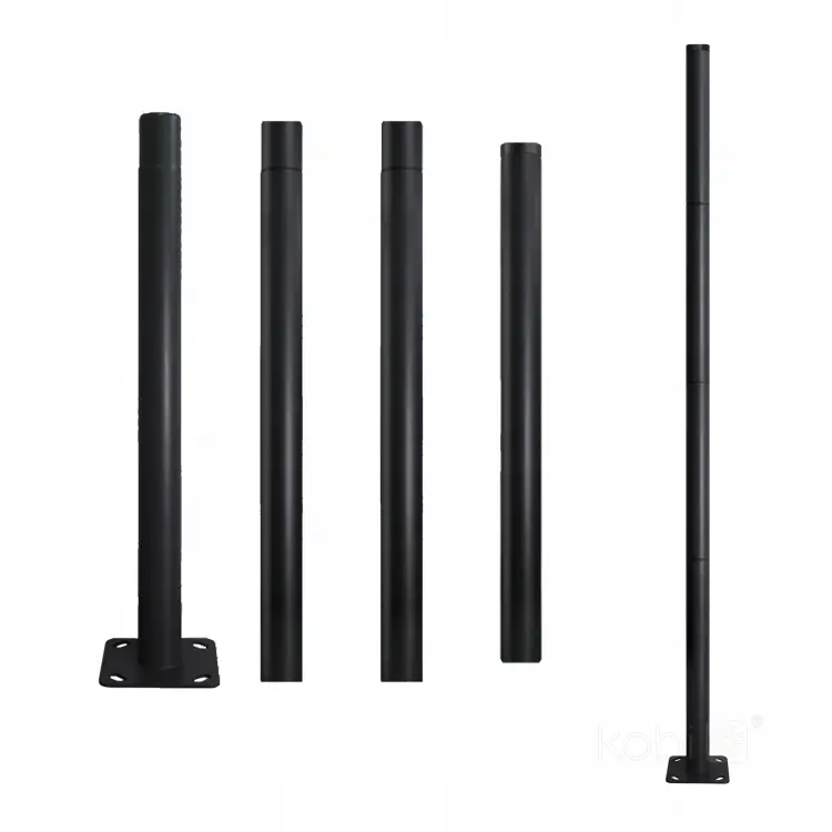 Slup-Maszt-Oswietleniowy-Skladany-Segmentowy-do-Lamp-Ulicznych-Latarni-4-metry-podstawa-15cm-15cm-czarny.jpg